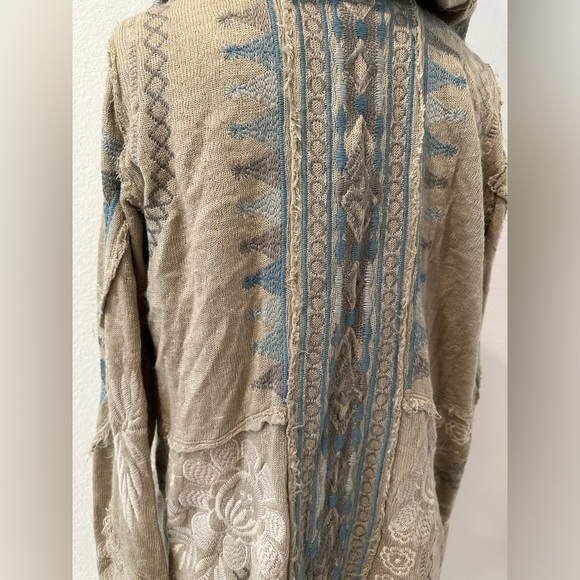 Johnny Was BIYA hoodie jacket - Picture 3 of 4